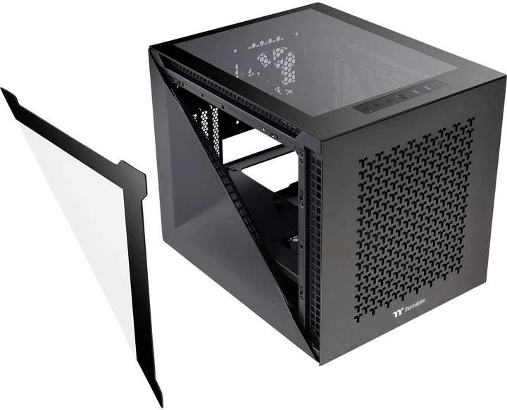 Obudowa Thermaltake Divider 200 TG Air Black (CA-1V1-00S1WN-01) - obraz 6