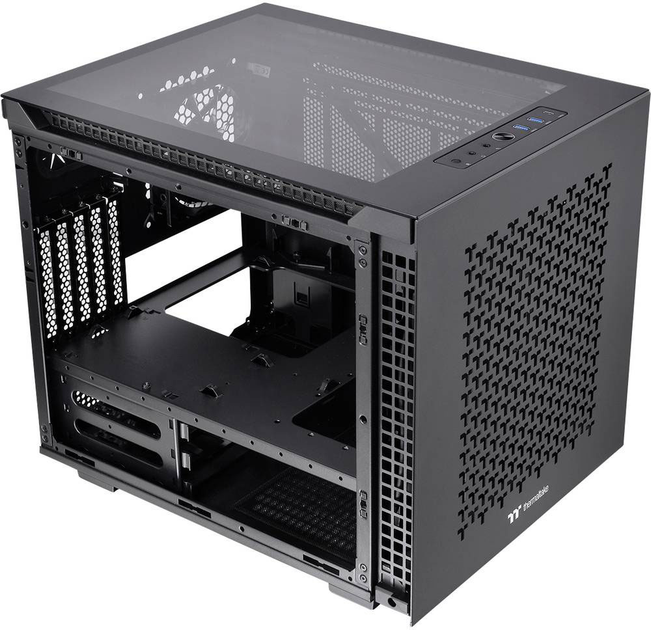 Obudowa Thermaltake Divider 200 TG Air Black (CA-1V1-00S1WN-01) - obraz 8