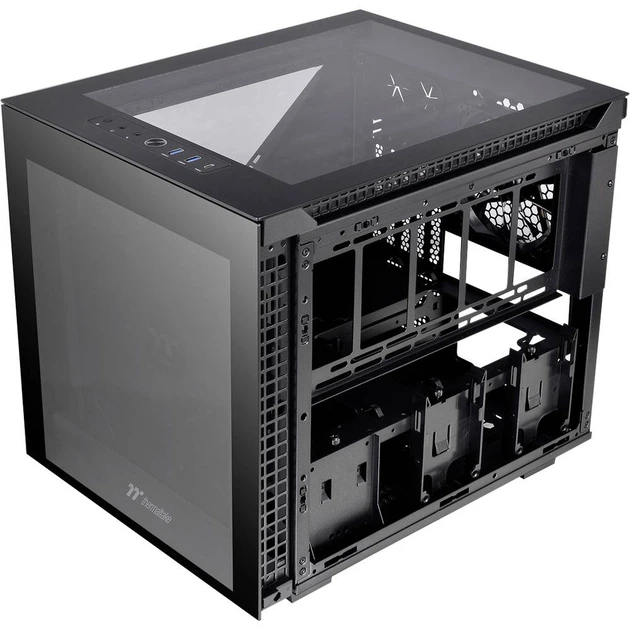 Obudowa Thermaltake Divider 200 TG Black (CA-1V1-00S1WN-00) - obraz 9