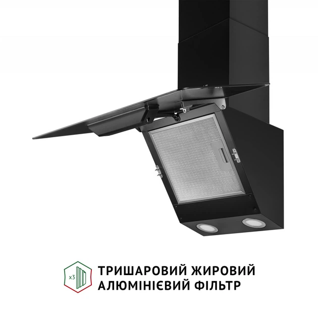 Витяжка Perfelli VICCO 6HSR NERO - изображение 5