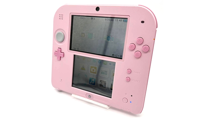 Консоль Nintendo 2DS Модифицированная 32GB Pink + 10 Встроенных Игр Б/У - изображение 2
