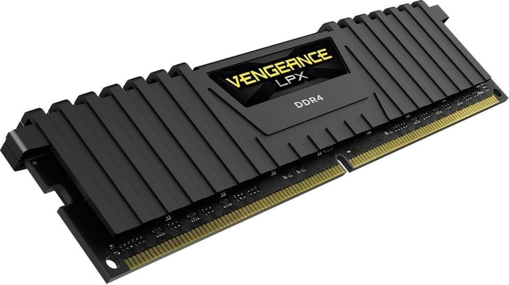 Оперативна пам'ять Corsair DDR4-2400 32768MB PC4-19200 (Kit of 2x16384) Vengeance LPX Black (CMK32GX4M2A2400C16) - зображення 2