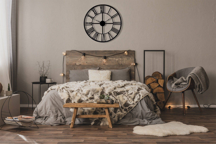 Настінний годинник Atmosphera Vintage чорний 70 см (3560239261407) - зображення 3