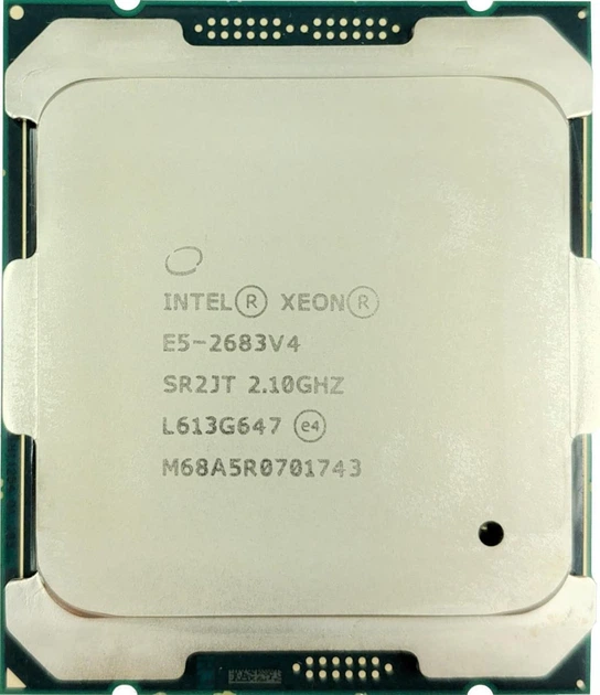 Процессор Intel Xeon E5-2683 V4 2,1 GHz (3,0 GHz) 16 ядер Socket 2011-3 (LGA2011-3) SR2JT (Б/У) (№3159) - изображение 2