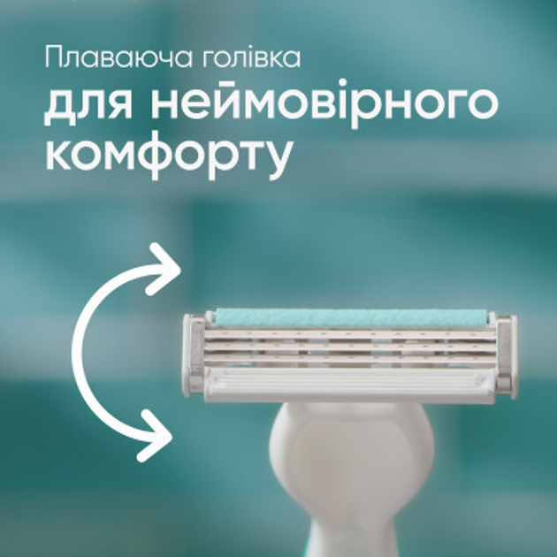 Бритва Gillette Venus 3 Sensitive 6 шт. (7702018487158) - зображення 4