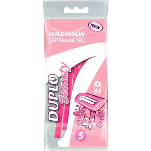 Бритва Wilkinson Sword Duplo Beauty 5 шт. (4027800518838) - зображення 1