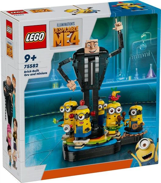 Конструктор Lego Despicable Me Грю та міньйони з кубиків 75582 - Фото 1 Конструктор Lego Despicable Me Грю та міньйони з кубиків 75582 - зображення 1