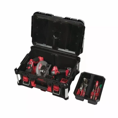 Ящик для инструментов Milwaukee PACKOUT LARGE BOX (4932464079) - Фото 4 Ящик для инструментов Milwaukee PACKOUT LARGE BOX (4932464079) - изображение 4