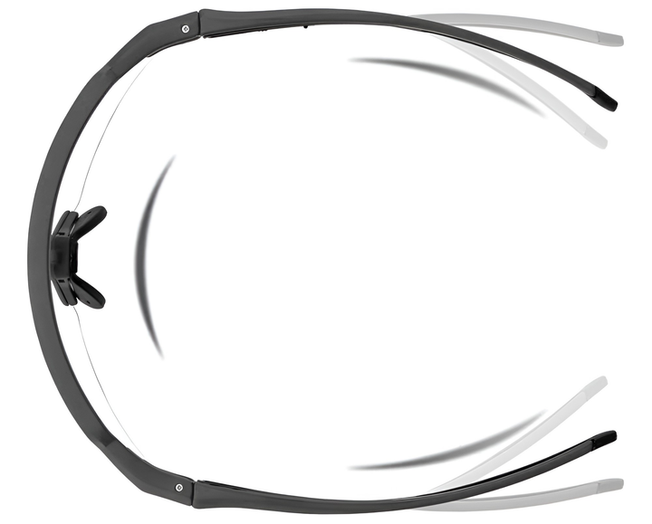 Okulary rowerowe Rockbros 10175 Black (7016802868970) - obraz 3