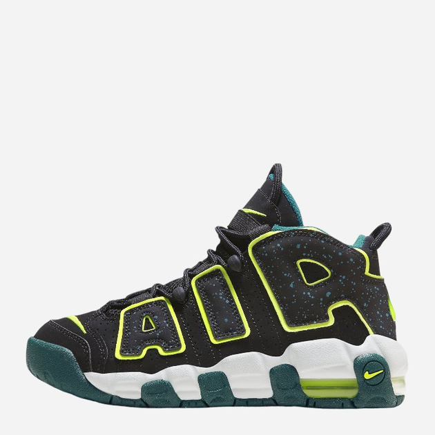 Підліткові кросівки для хлопчика Nike Air More Uptempo DZ2809-001 38 Чорні (196608435013) - зображення 2