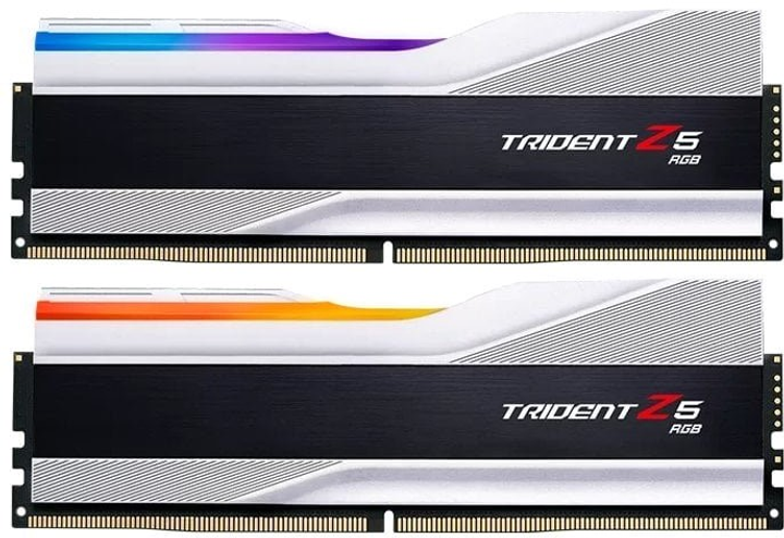 Оперативна пам'ять G.Skill DDR5-6000 32768MB PC5-48000 (Kit of 2x16384) Trident Z5 RGB White (F5-6000J3238F16GX2-TZ5RW) - зображення 1