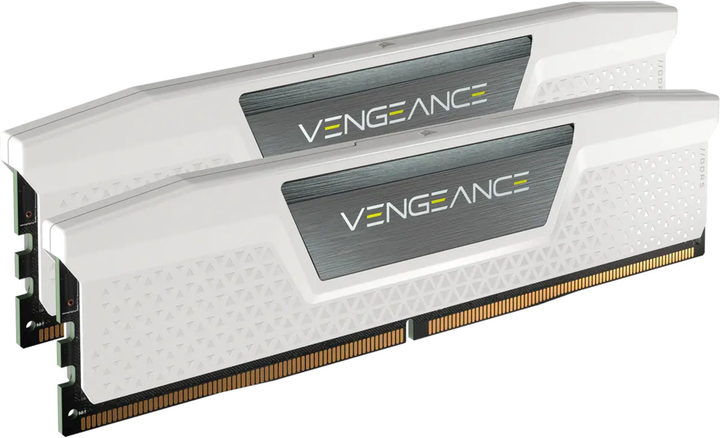 Pamięć RAM Corsair DDR5-6400 32768MB PC5-51200 (Kit of 2x16384) Vengeance White (CMK32GX5M2B6400C32W) - obraz 2