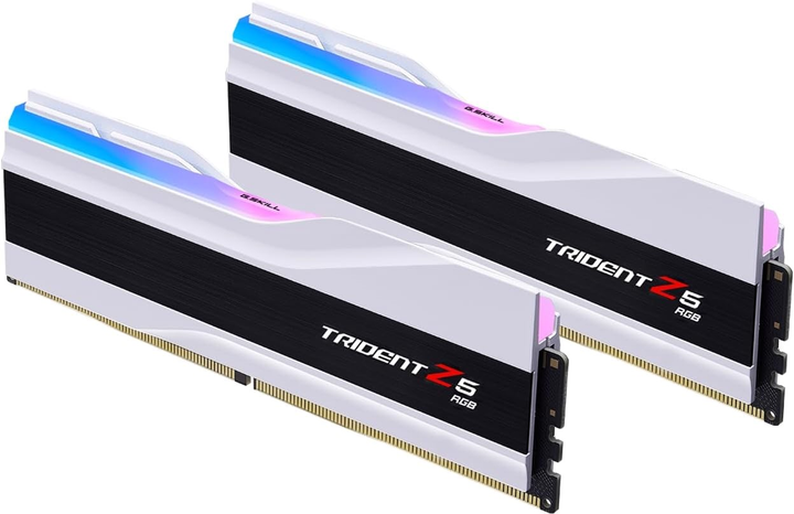 Pamięć RAM G.Skill DDR5-7600 49152MB PC5-60800 (Kit of 2x24576) Trident Z5 RGB White (F5-7600J3848F24GX2-TZ5RW) - obraz 1