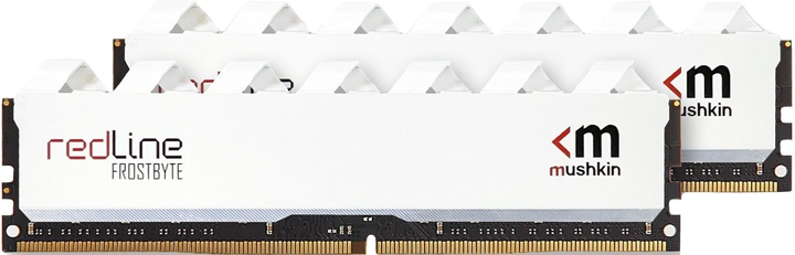 Оперативна пам'ять Mushkin DDR4-3200 65536MB PC4-25600 (Kit of 2x32768) Redline White (MRD4U320GJJM32GX2) - зображення 1