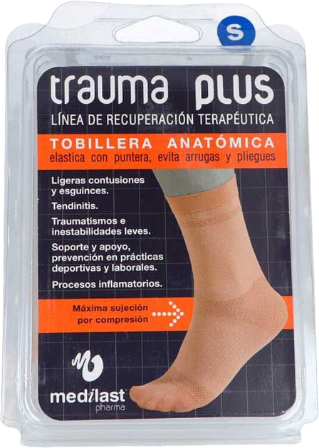 Бандаж для щиколотки Medilast Trauma Plus S (8470001652805) - зображення 1