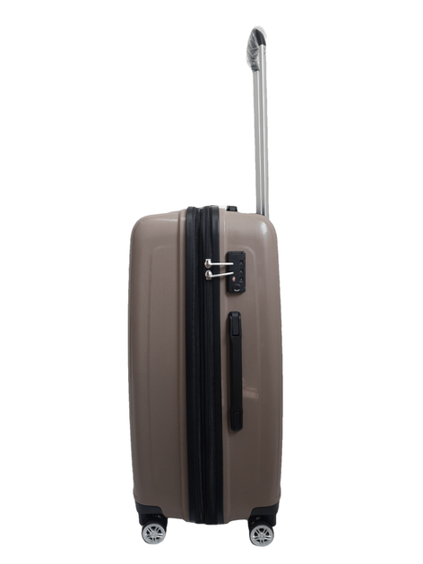 Чемодан дорожный Средний (М) Полипропилен Airtex 241 70л 65x46x26см Коричневый (Brown) - Фото 3 Чемодан дорожный Средний (М) Полипропилен Airtex 241 70л 65x46x26см Коричневый (Brown) - изображение 3