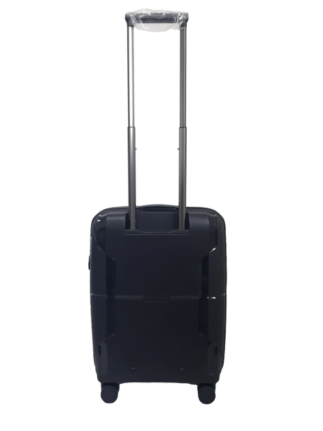 Чемодан дорожный Малый (S) под Ручную кладь Полипропилен Airtex 245 40л 55x39,5x20см Черный (Black) - изображение 2