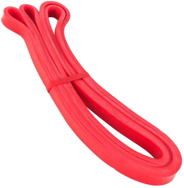 Guma oporowa do ćwiczeń Gorilla Sports Power Band 10-60 LBS Czerwony (4260200847805) - obraz 1