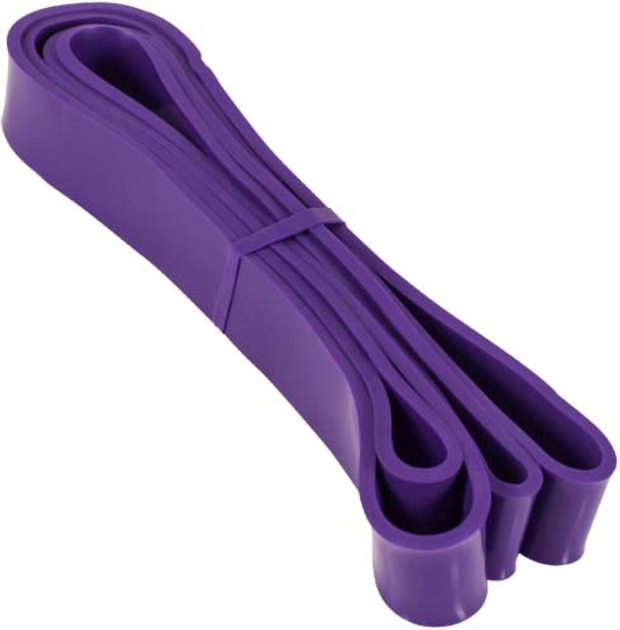 Гума для фізичних вправ Gorilla Sports Power Band 25-80 LBS Фіолетовий (4260200847829) - зображення 1