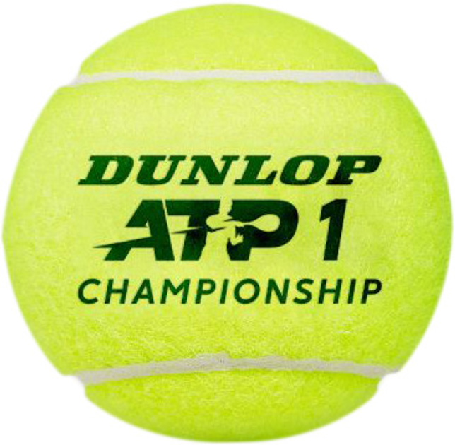 М'ячі для великого тенісу Dunlop ATP Championship 4 шт (45566167804) - зображення 1