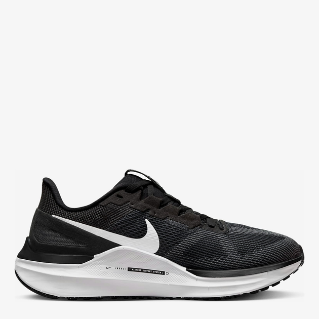 Акція на Жіночі кросівки для бігу Nike Air Zoom Structure 25 DJ7884-001 40 (8.5US) 25.5 см Чорні від Rozetka