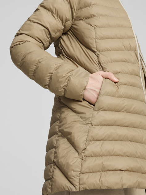 Куртка демисезонная удлиненная с капюшоном женская Puma Packlite 84940667 XS Бежевая (4067981296385) - изображение 5