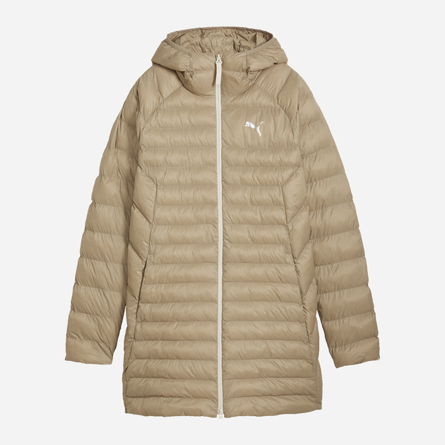 Куртка демисезонная удлиненная с капюшоном женская Puma Packlite 84940667 XS Бежевая (4067981296385) - изображение 6