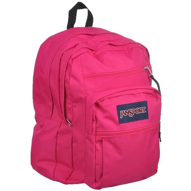 Міський рюкзак Jansport Backpack Big Student 34L Рожевий - зображення 4