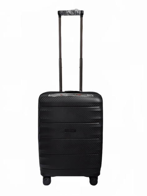 Чемодан дорожный Малый (S) под Ручную кладь Полипропилен Airtex 242 45л 55x39,5x22,5см Черный (Black) - Фото 1 Чемодан дорожный Малый (S) под Ручную кладь Полипропилен Airtex 242 45л 55x39,5x22,5см Черный (Black) - изображение 1