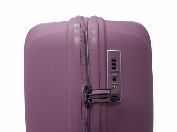 Чемодан дорожный Гигант (XL) Полипропилен Airtex 245 108л 77x52x31см Сиреневый - изображение 5