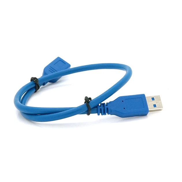 Удлинитель USB 3.0 AM/AF,.5m, Blue00 - Фото 2 Удлинитель USB 3.0 AM/AF,.5m, Blue00 - изображение 2