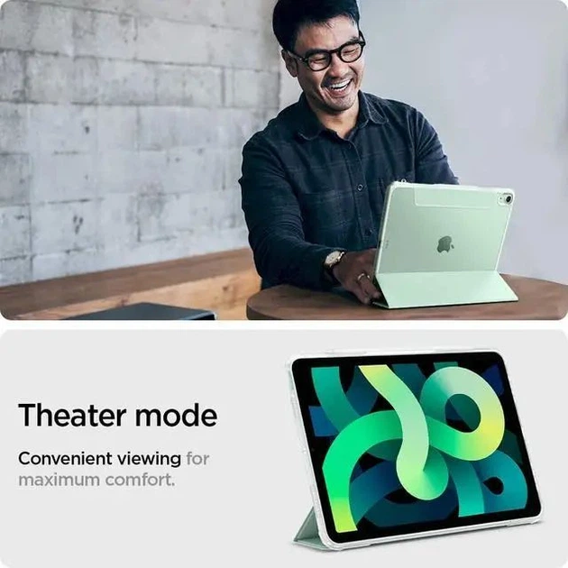 Spigen Чохол для Apple iPad Air 10.9" (2022 / 2020) Ultra Hybrid Pro, Green - изображение 11
