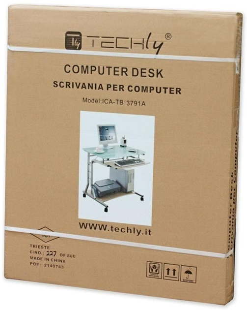 Комп'ютерний стіл TECHly Compact Desk (8057685305687) - зображення 2