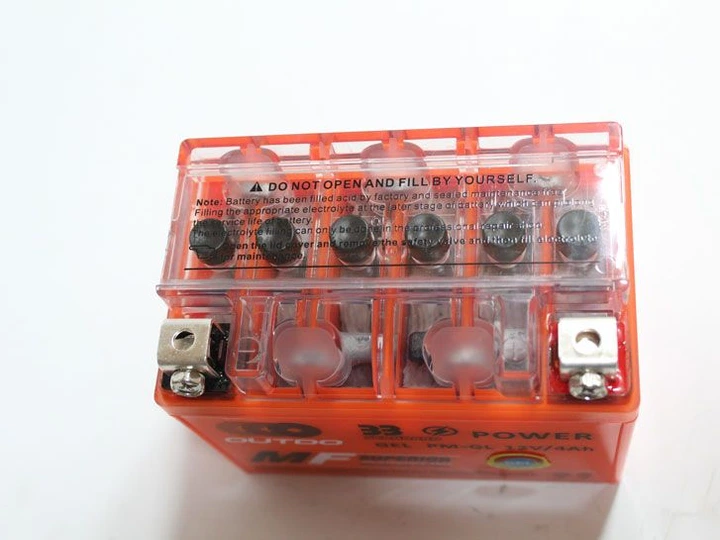 Аккумулятор 12v 4А Мото гелиевый OUTDO ЗЗ Power - изображение 3