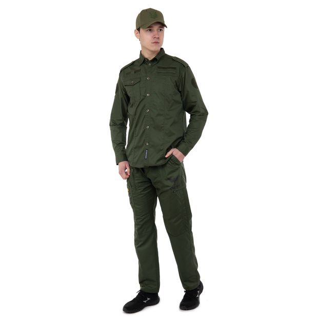 Костюм тактичний (сорочка та штані) Military Rangers Top (поліестер, бавовна, р-р S, Оливковий) - зображення 1