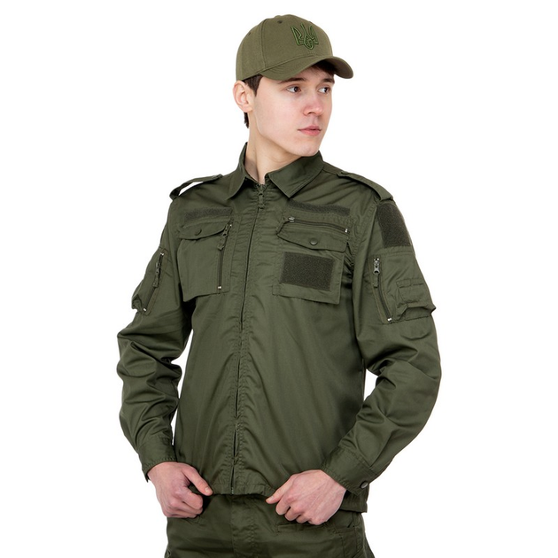 Костюм тактичний (китель та штани) Military Rangers Deluxe (поліестер, бавовна, р-р XL, Оливковий) - изображение 2