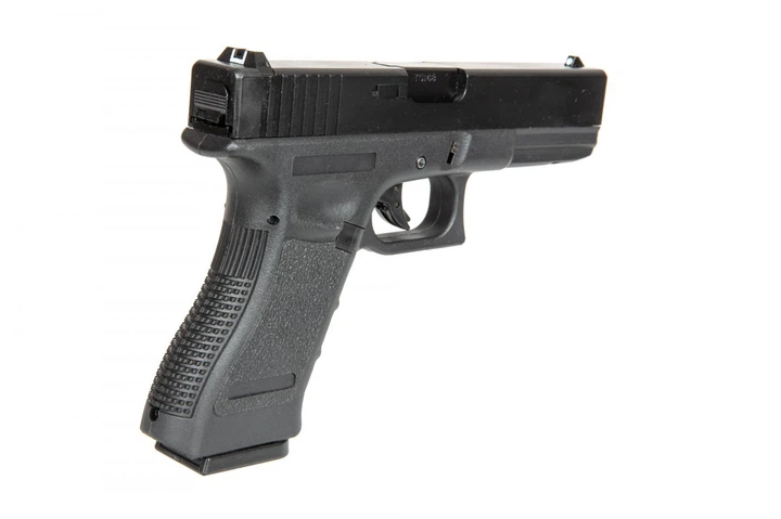 Страйкбольний пістолет East & Crane Glock 17 EC-1101 Black - изображение 5