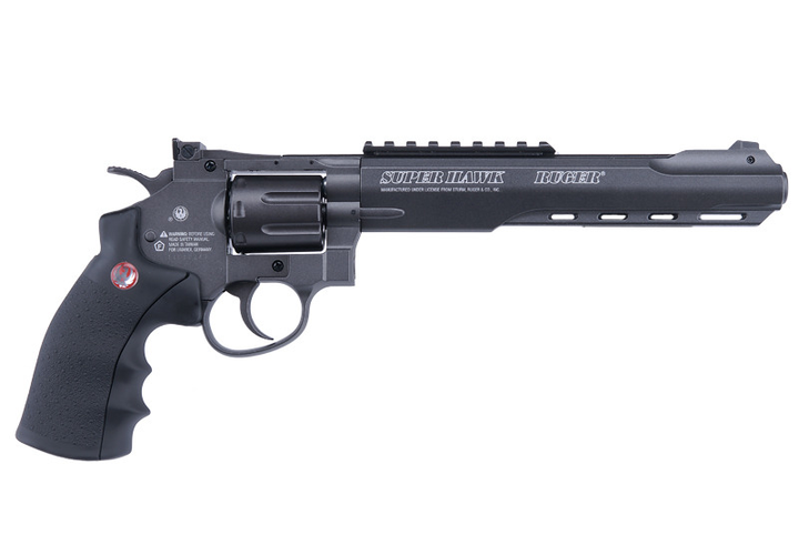 Револьвер Umarex Ruger SuperHawk 8" CO2 Black (Страйкбол 6мм) - зображення 2