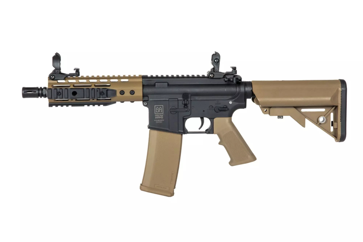 Штурмова Гвинтівка Specna Arms M4 CQB SA-C12 Core Half-Tan (Страйкбол 6мм) - зображення 1