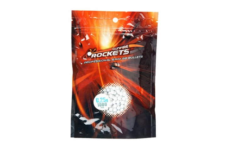 Кулі Rockets Professional 0,25g 1000 szt. - зображення 1