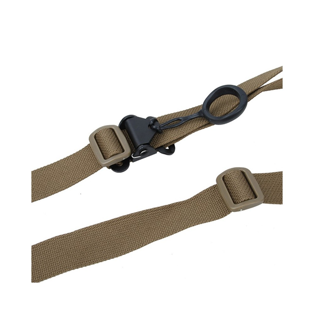 Ремінь TMC Quick Adjustable Padded 2 Point Gun Sling Coyote - зображення 2