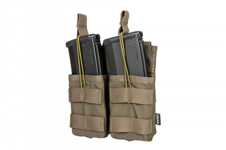 Підсумок подвійний відкритий Primal Gear Double 7,62 Magazine Pouch Foxraptor Olive - изображение 1