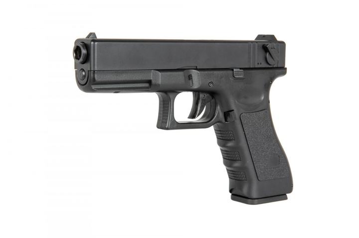 Страйкбольний пістолет Cyma Glock 18 CM030S MOSFET Electric Pistol Black - изображение 2