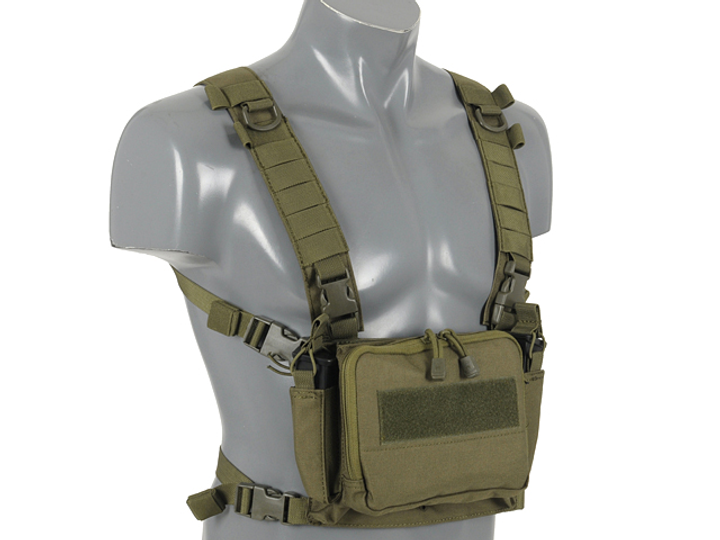 Розвантажувальний жилет 8Fields Compact Multi-Missions Chest Rig Olive - зображення 2