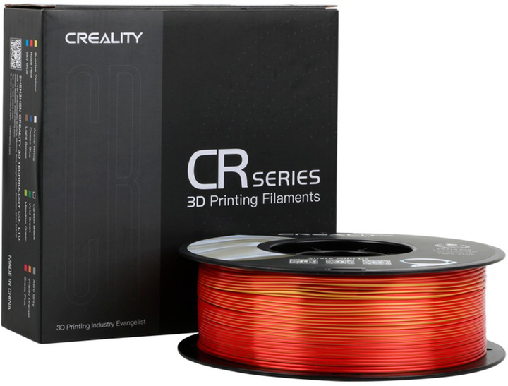 Filament do wkładu Creality CR-Silk PLA 1.75 mm Gold/Red (6971636405733) - obraz 1