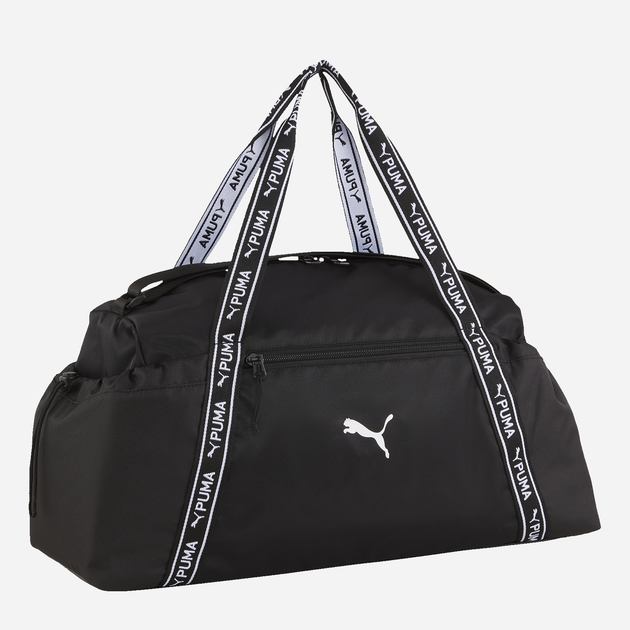 Акція на Спортивна сумка жіноча тканинна Puma At Ess Sports Bag 09078001 Чорна від Rozetka