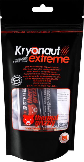 Термопаста Thermal Grizzly Kryonaut Extreme 2 г (4260711990052) - зображення 4