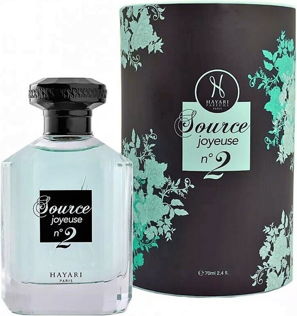 Акція на Туалетна вода унісекс Hayari Parfums Source Joyeuse No2 70 мл від Rozetka