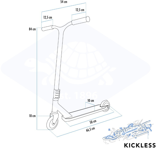 Самокат дитячий Schildkrot Kickless Forest (510432) (4000885104325) - зображення 10