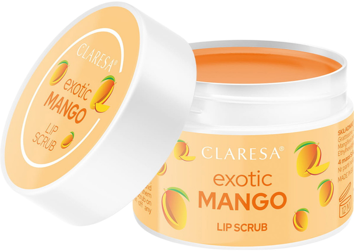 Скраб для губ Claresa Exotic Mango 15 г (5903819813005) - изображение 1